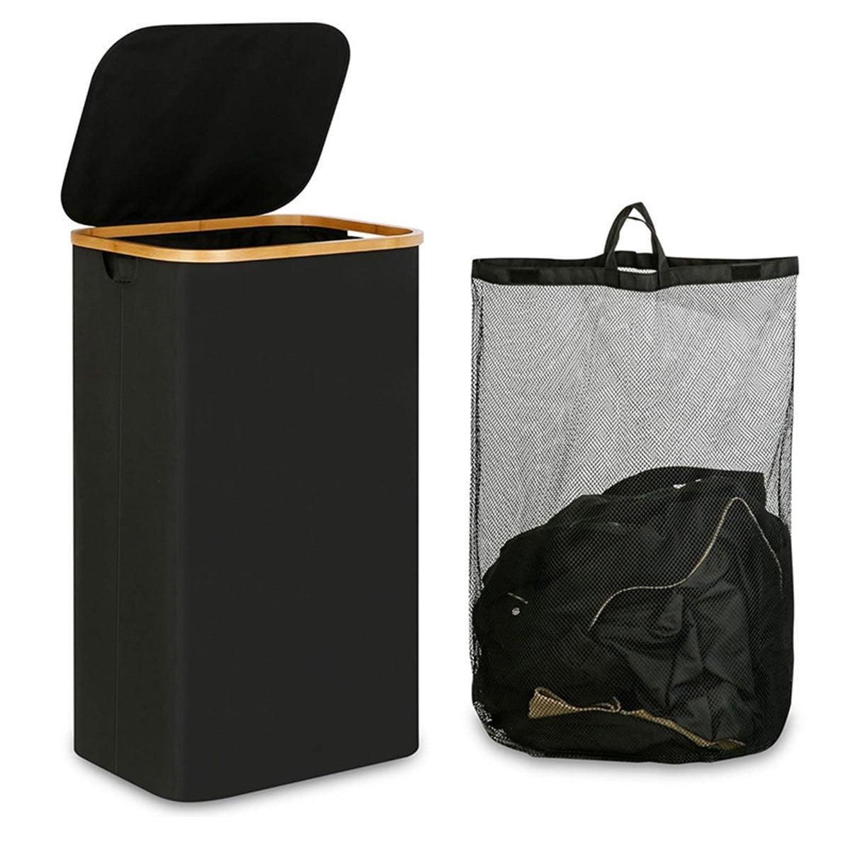 Large Laundry Hamper - Black